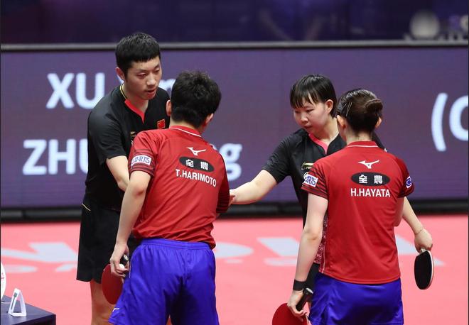 关于日本队险胜德国队，许昕惊艳四座的信息